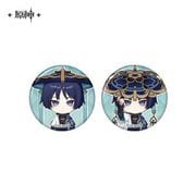 原神 留影叙佳期シリーズ ちびキャラ 缶バッジセット 放浪者