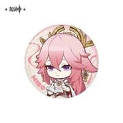 原神 星々の道で思い出を拾ってシリーズ 缶バッジ 八重神子