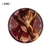 原神 キャラクターPVシリーズ 缶バッジ チャスカ