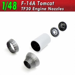 139 1/48 F14 ノズル [プラモデル用パーツ]