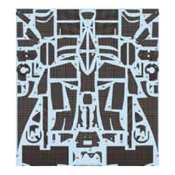 ST27-CD20022 1/20 Ferrari F2001 CARBON DECAL [コレクションカー用品]