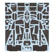 ST27-CD20022 1/20 Ferrari F2001 CARBON DECAL [コレクションカー用品]