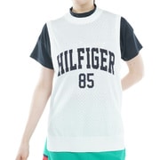 23S バスケットメッシュ ニットベスト Lサイズ WHT THLA303