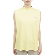 23S ショルダータック ノースリーブモックネック Lサイズ YEL THLA324
