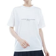 24S リラックスフィット 半袖モックシャツ Lサイズ WHT THLA418