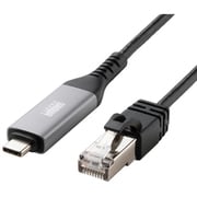 USB-C LANアダプター ケーブル 5m 1Gbps 高速ネットワーク 安定通信 有線LAN接続 MACアドレスパススルー機能対応 高耐久 KB-SL6CLAN05BK
