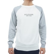 24S フロントロゴ クルーネックセーター Mサイズ WHT THMA401