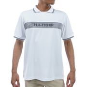 24S ビッグ鹿の子 ガゼットポロシャツ Lサイズ WHT THMA439