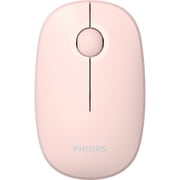 ワイヤレスマウス 光学式 静音ボタン ピンク SPK7378P