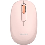 ワイヤレスマウス 光学式 静音ボタン ピンク SPK7388P