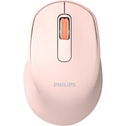 ワイヤレス/Bluetoothマウス 光学式 静音ボタン ピンク SPK7448P