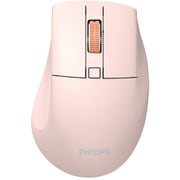 2.4GHz ワイヤレス/Bluetoothマウス 光学式 静音ボタン ピンク SPK7528P