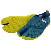 ゆび助 キッズ フィットネスシューズ Aquablue Yellow 18cm 19K0102