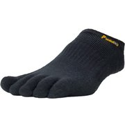 ベアフットソックスショート滑り止め有り ユニセックス ランニングウェア ソックス Black Sサイズ（23-25cm） 20A1101