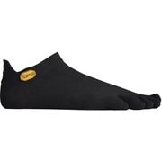 ビブラム5TOEノーショウソックスATHLETIC ユニセックス ランニングウェア ソックス Black Lサイズ（26.5-28cm） S15N02
