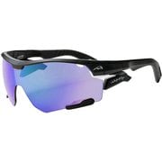 AF-30X C-1PP スポーツサングラス BLACK MATT(POLARIZED BLUE PINK MIRROR)