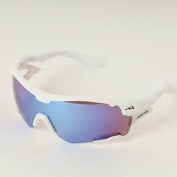 AF-30X C-2PP スポーツサングラス WHITE MATT（POLARIZED BLUE PINK MIRROR）