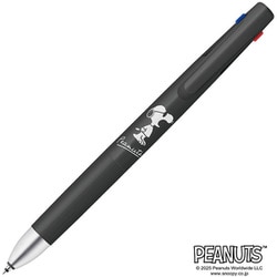 【限定】 3色ボールペン ブレン3C 0.5mm スヌーピー第2弾 ブラック B3AS88-SN2-BK