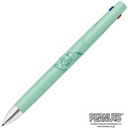 【限定】 3色ボールペン ブレン3C 0.5mm スヌーピー第2弾 ライトグリーン B3AS88-SN2-LG