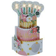 カード 誕生日祝い 3段ケーキ 482552