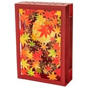 秋カード 箱形紅葉 844306