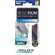 Galaxy A36 5G(SC-54F) 用 フィルム 画面内指紋認証対応 アンチグレア 抗菌 指紋防止 気泡防止 反射防止 マット PM-G254FLF
