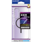 Galaxy A36 5G(SC-54F) 用 ケース ハイブリッド カバー 衝撃吸収 MagSafeアクセサリ対応 ストラップホール付 MAGKEEP ブラック PM-G254MAG02BK