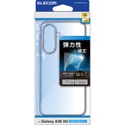 Galaxy A36 5G(SC-54F) 用 ケース ソフト カバー 衝撃吸収 カメラレンズ保護設計 極み設計 メタリックペールブルー PM-G254UCTMBU