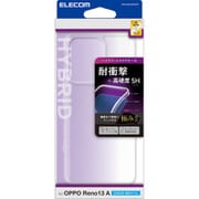 OPPO Reno13 A用 ケース ハイブリッド カバー 衝撃吸収 カメラレンズ保護設計 ストラップホール付 極み設計 クリア PM-O251HVCKCR