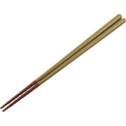 究極のすべらない箸 食洗機対応 23cm ブラウン 日本製 13549