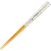 塗箸 フルール 23cm ブルー 日本製 15003