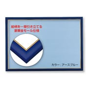 MP107-E ジグソーパネル 木製 ゴールドモール 10-T アースブルー [ジグソーパズル用品]