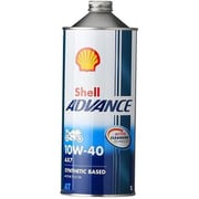 2輪用エンジンオイル Shell ADVANCE 4T AX7 SM MA2 10W-40 1L 412230193