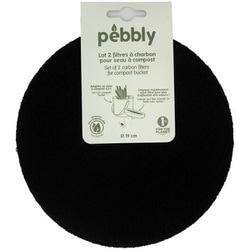 pebbly 交換用活性炭シート2枚セット M 3.5L用 SPNBA202F