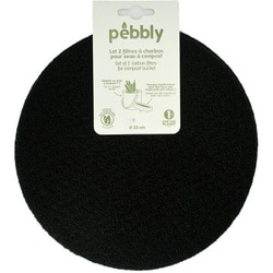 pebbly 交換用活性炭シート2枚セット L 7L用 SPNBA167F