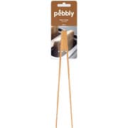 pebbly 木製トング ナチュラル 24cm NBA001