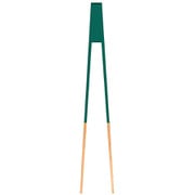 pebbly マグネット付き木製カラートングダーク コージー モスグリーン 24cm NBA164-MGR