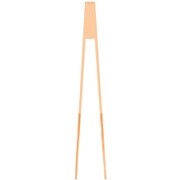pebbly マグネット付き木製カラートングダーク コージー ベージュ 24cm NBA164-BE