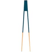 pebbly マグネット付き木製カラートングダーク コージー ネイビーブルー 24cm NBA164-NBL