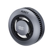 ワイヤレス充電器 MagSafe対応 Qi2 冷却ファン、熱電冷却チップ搭載 急速充電15W LC-G10-GY