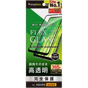 AQUOS wish5用 高透明 複合ガラス TR-AQ25W-G3-CSCCBK
