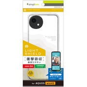 AQUOS wish5用 衝撃吸収ケースHVD WH TR-AQ25W-LD-CLWT