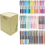 ジェルボールペン SARASA CLIP (サラサクリップ) 0.5mm ノック式 48色セット JJ15-48C-YD