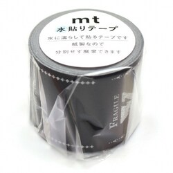 mt水貼りテープ ヴィンテージケアマーク・ブラック MTGAMT07