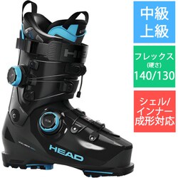 KALIBER 130 MV GW BOA2 25-26 Newモデル スキーブーツ 中級・上級 Black-speedblue 26.5cm 605110