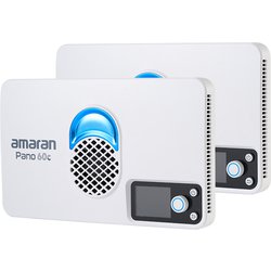 amaran Pano 60c 2-Light Kit-White APPANO60C2w