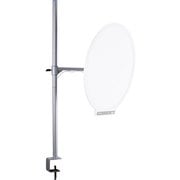 amaran Verge Desk Clamp Stand Silver APVERGEADCSs