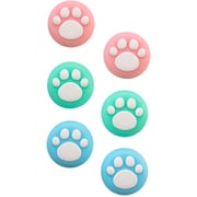 CY-S2ASCNP-PA [Switch2 Joy-Con2用 アナログスティックカバー ねこにゃん パステル]
