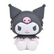 PG-48801 サンリオキャラクターズ シリコンポーチ 3D POCHI クロミ/ブラック