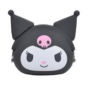 PG-48701 サンリオキャラクターズ シリコンがまぐち mimi POCHIBI クロミ/ブラック